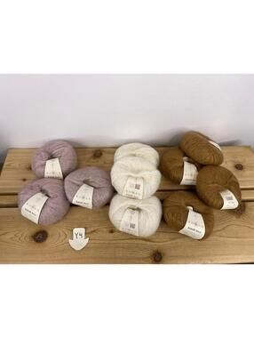 Rowan Kidsilk Haze Yarn Lot – 10 Skeins – Mohair Silk – 25g – Mixed Colors
